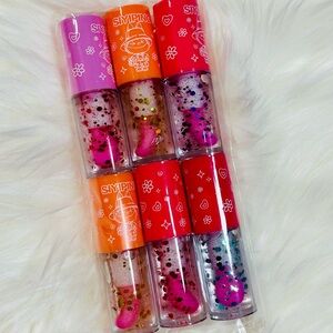 Siping Labubu Vibrant Lip Gloss Collection set of 6